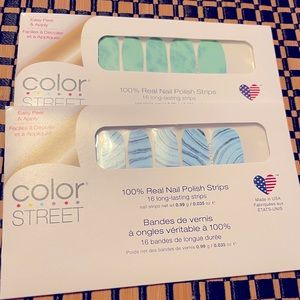 NIB 2 Packs of Color Street Game of Stones and Jadey Business
